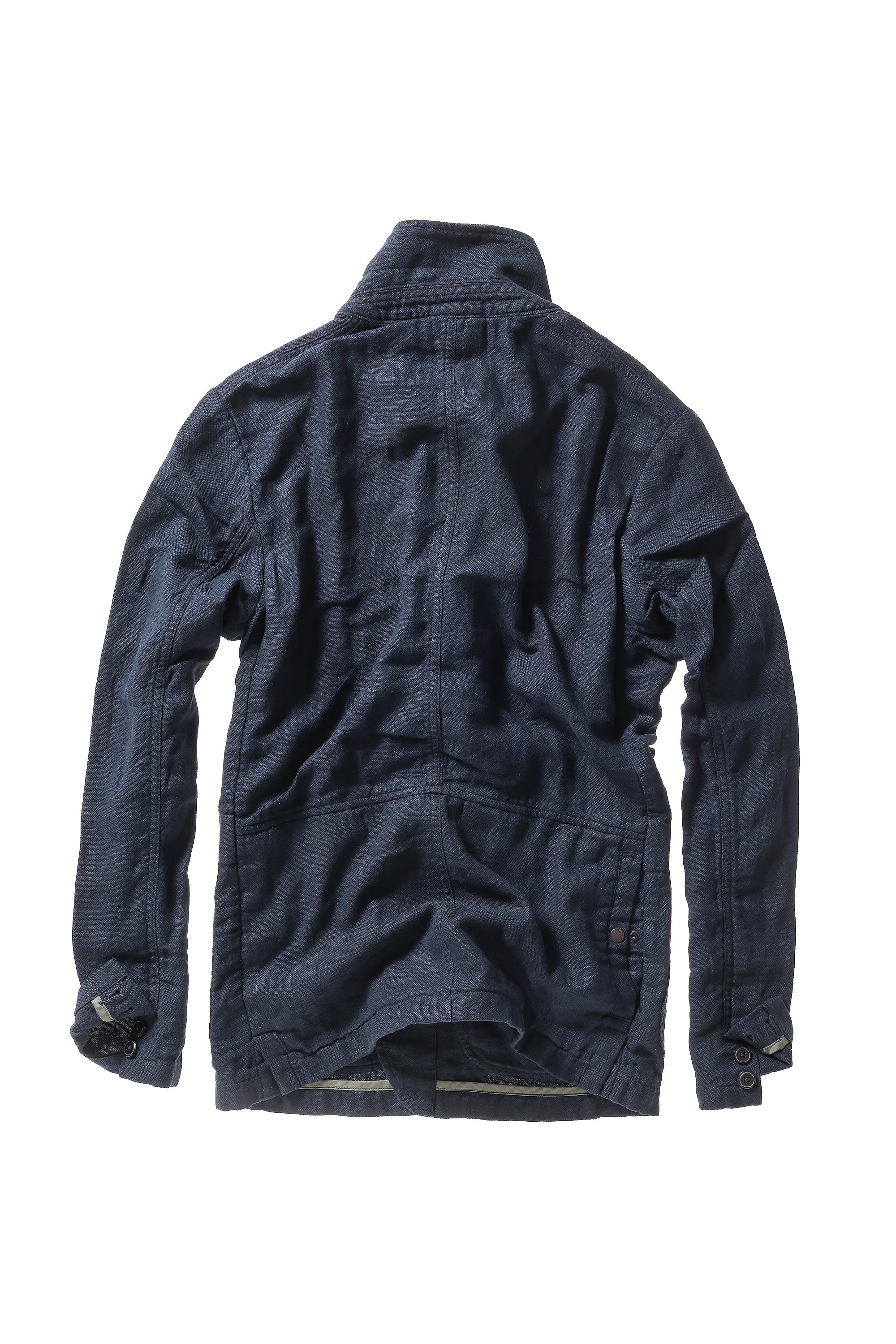 Tropical Trap Blazer - Dark Navy Hopsack