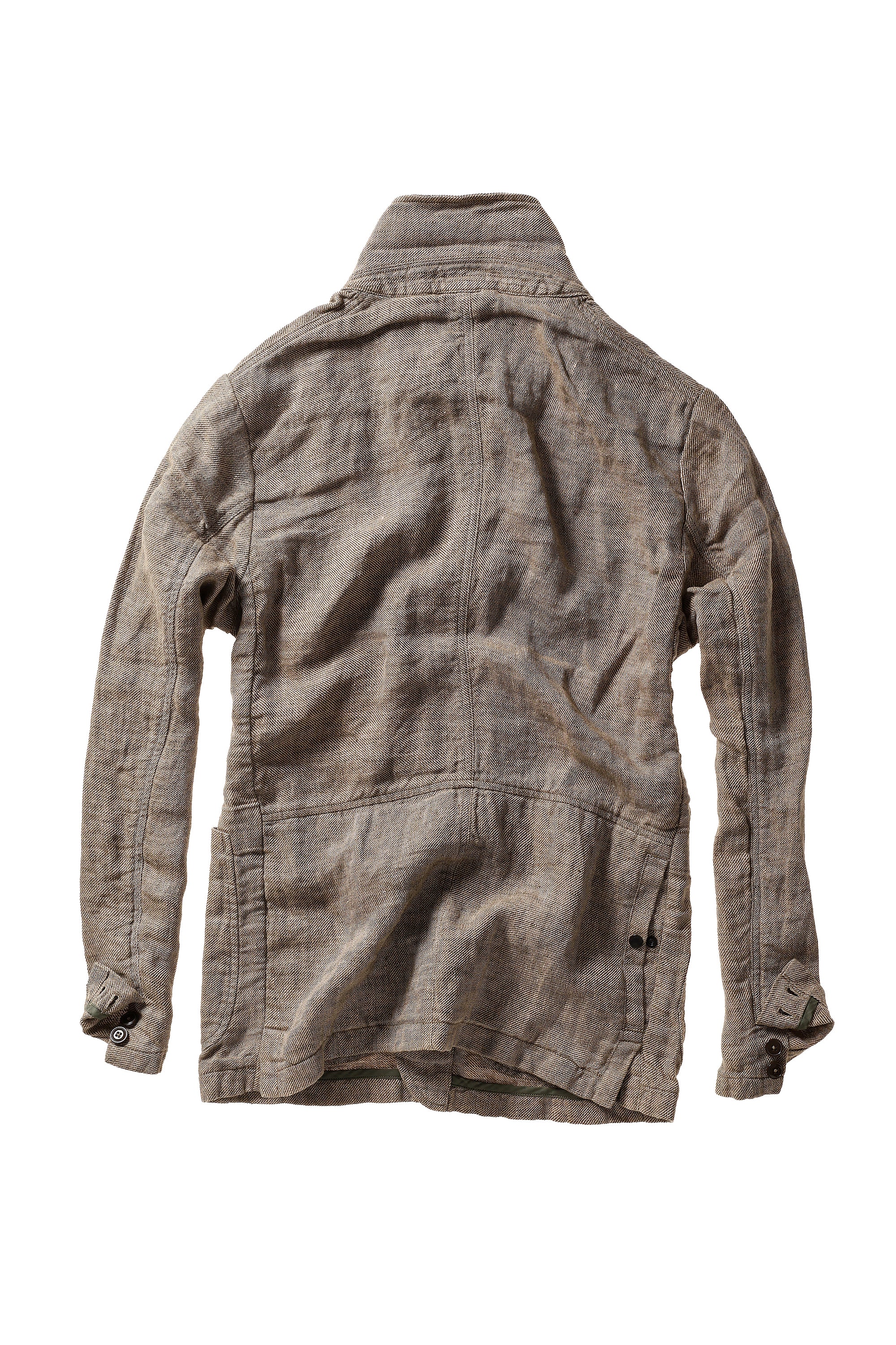 Tropical Trap Blazer - Wheat Rustic Twill