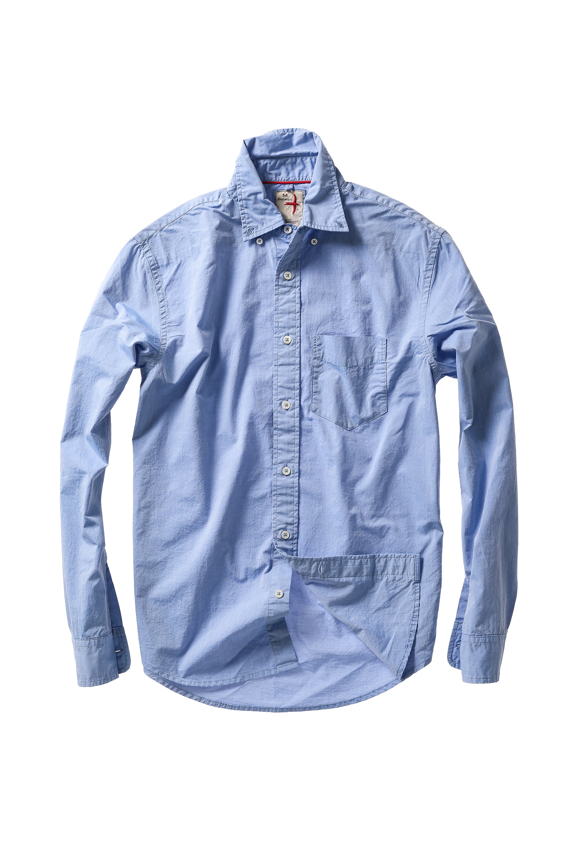 Nautical Neats Shirt - French Blue Yarn-dye
