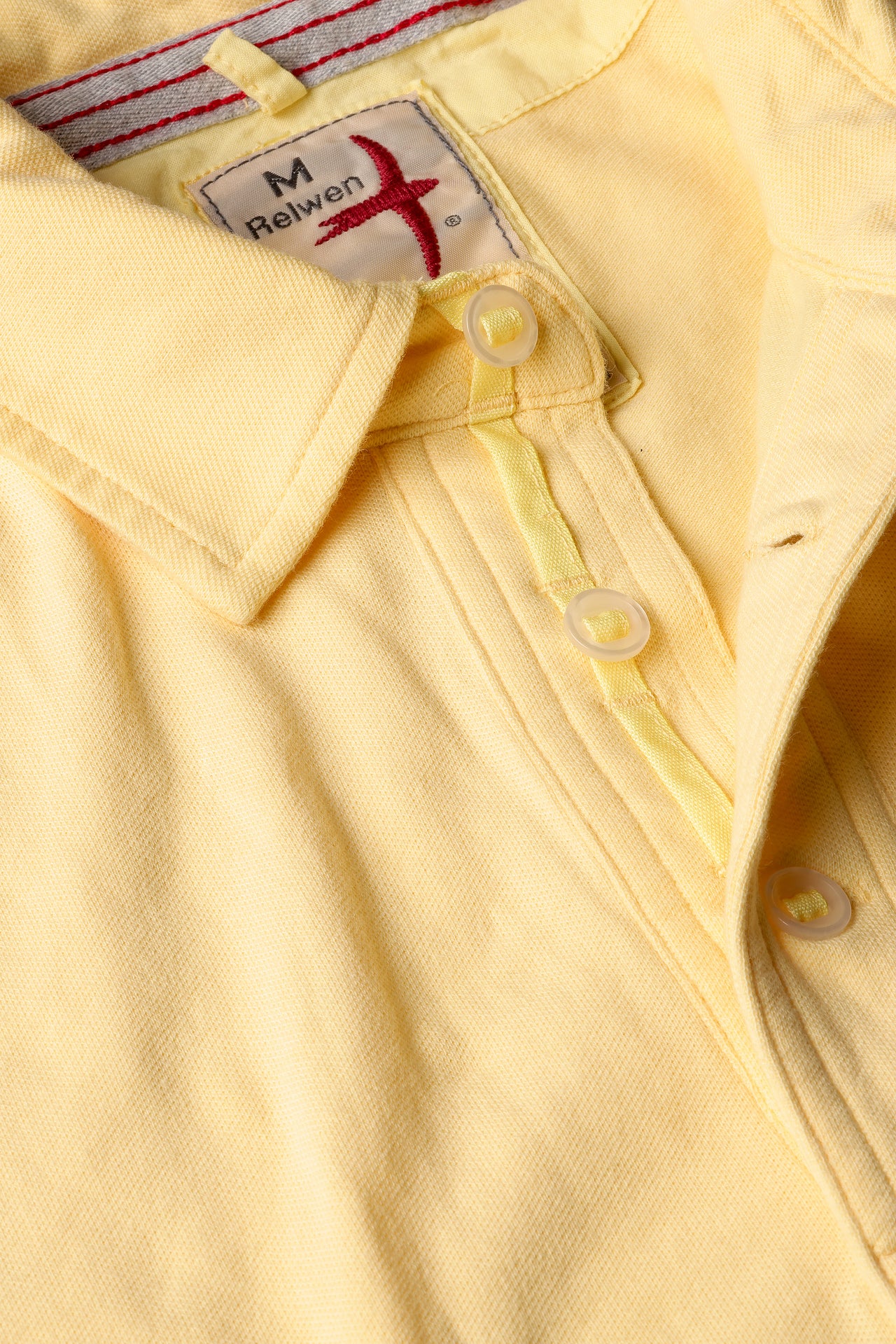 Pique Slot Polo - Butter