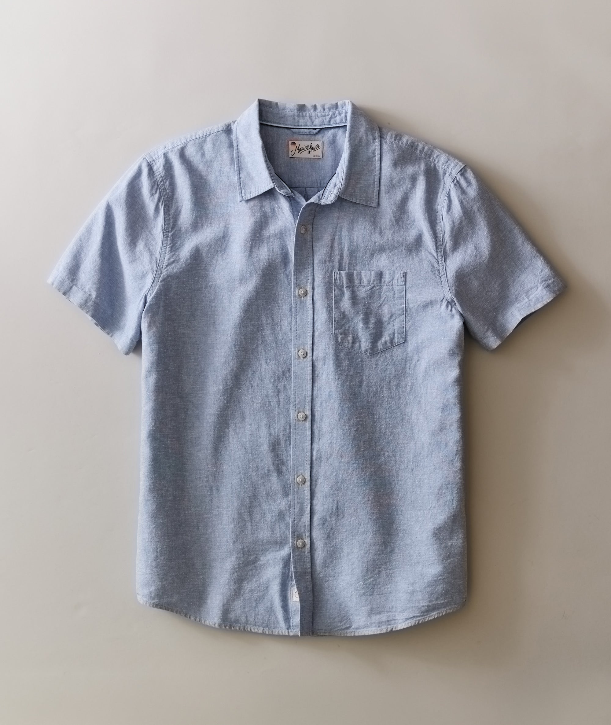 Better Than Linen Shirt - Iceberg Stripe