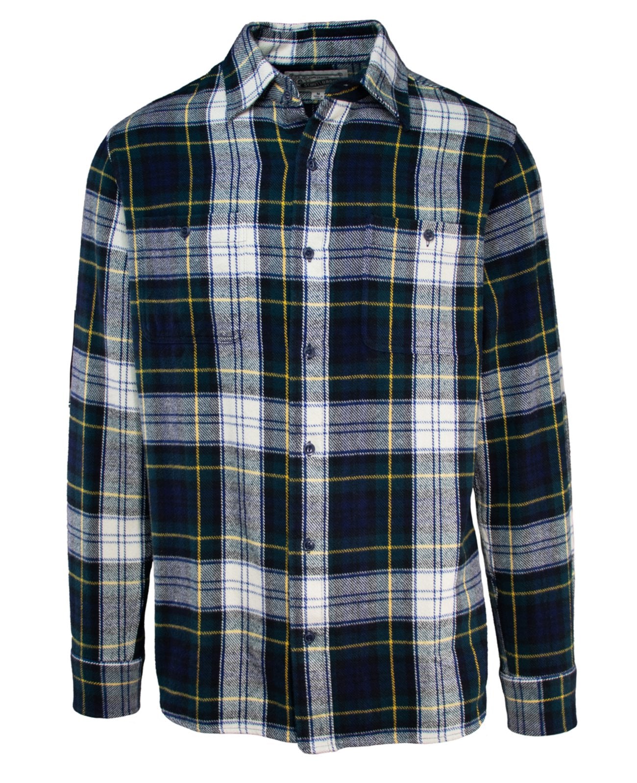 Plaid Cotton Flannel Shirt