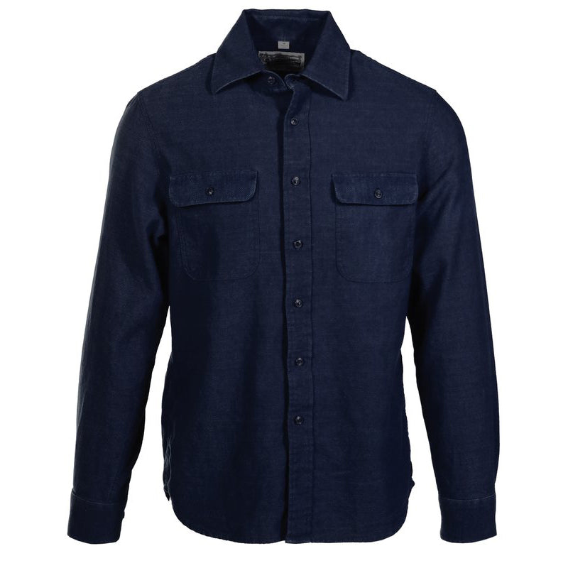 Schott NYC Cotton Shirt - Basket Weave
