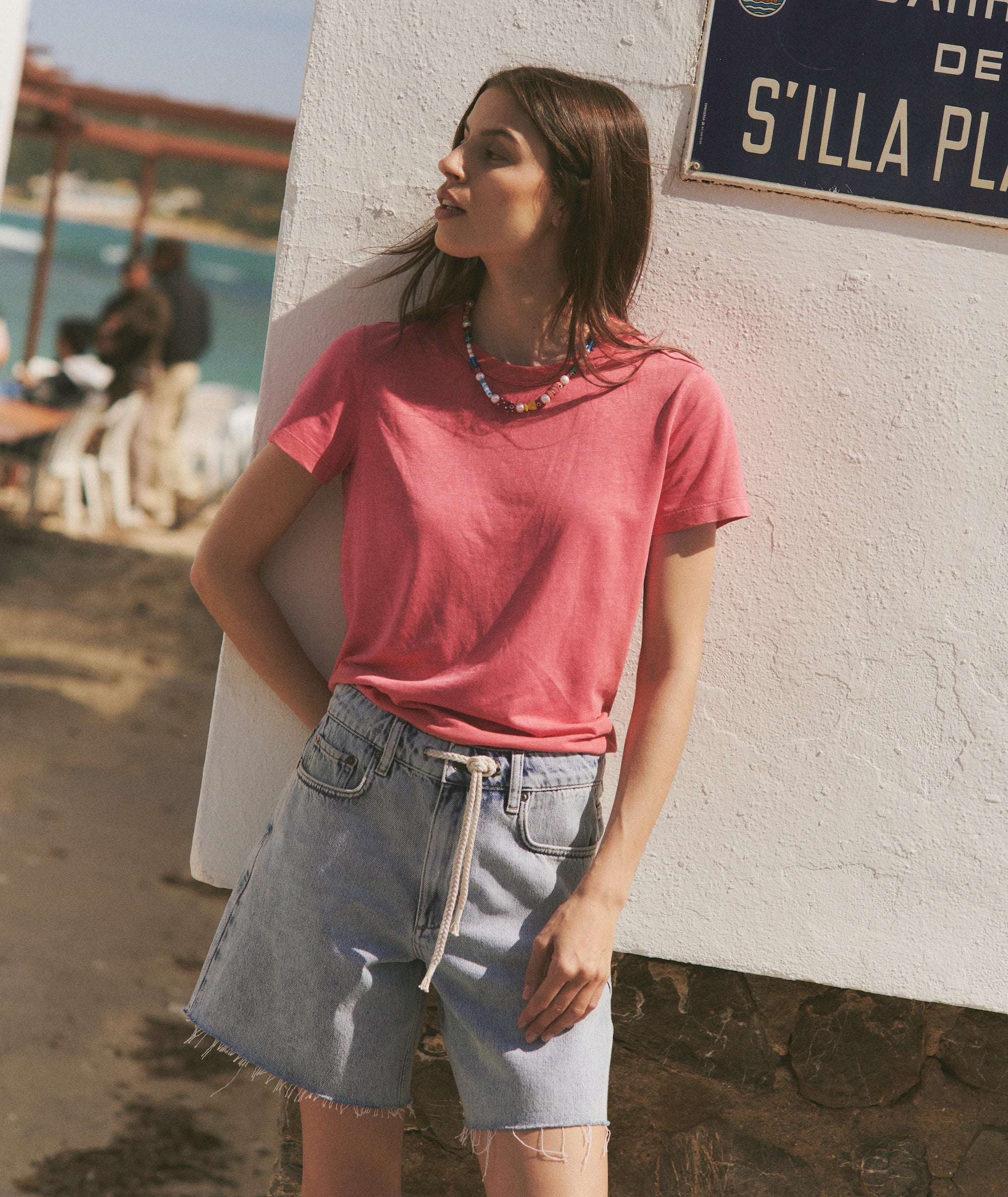 Tried & True Hemp Crew Tee - Washed Red