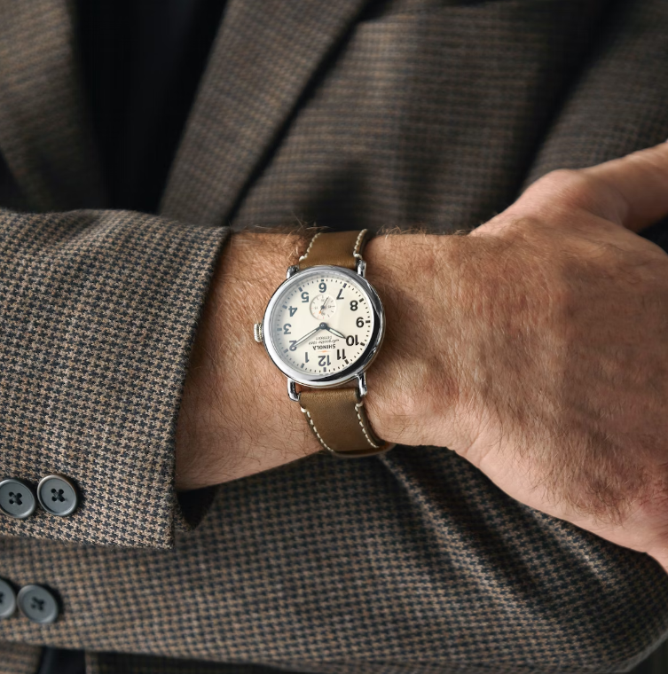 The Runwell 41mm Cream