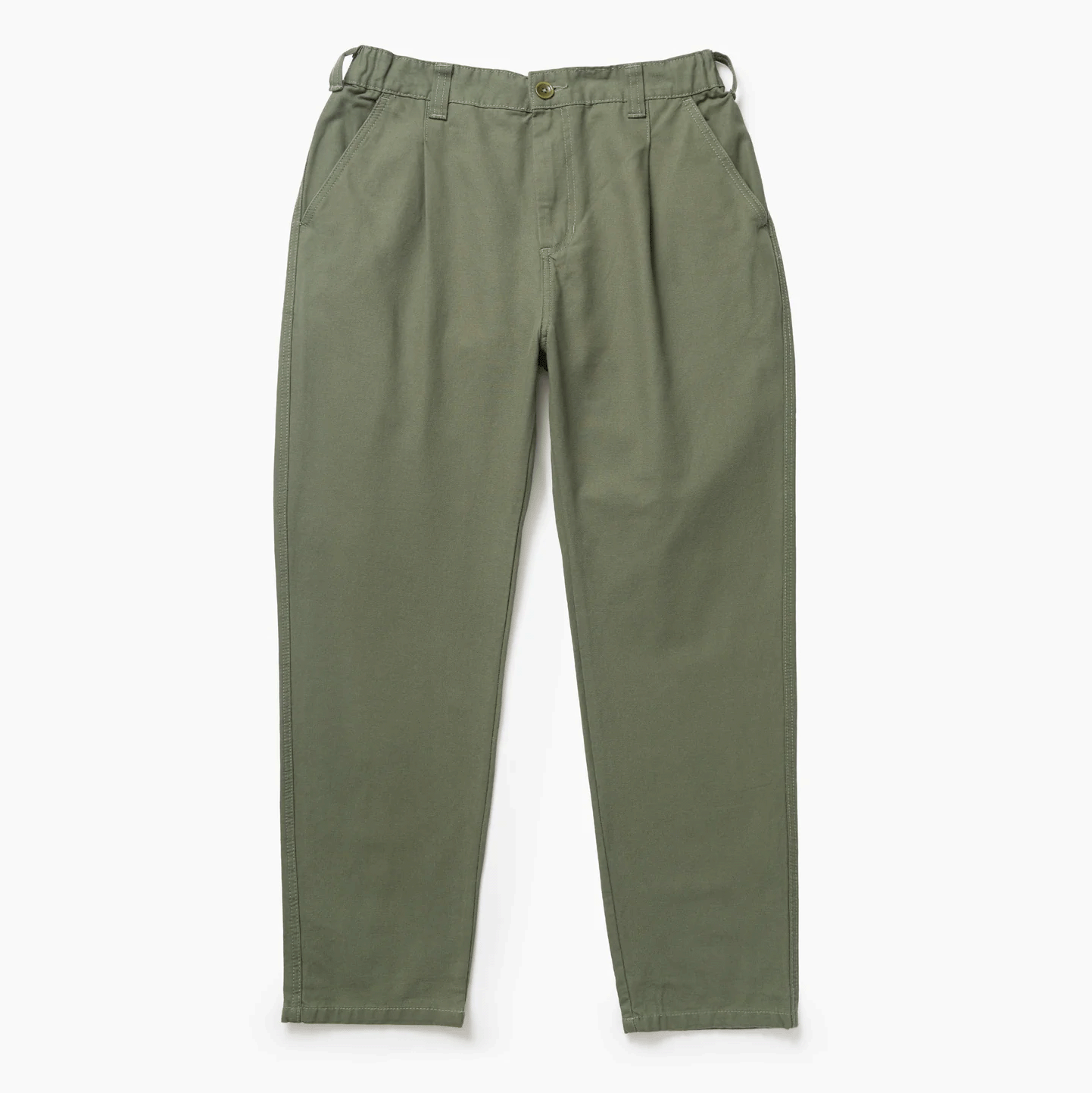 Canvas Waiter Pants - Olive