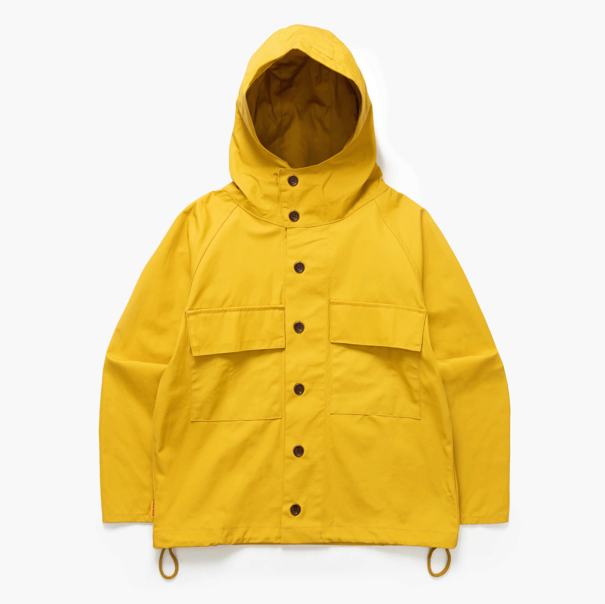 Waxed Cotton Allotment Parka - Ochre
