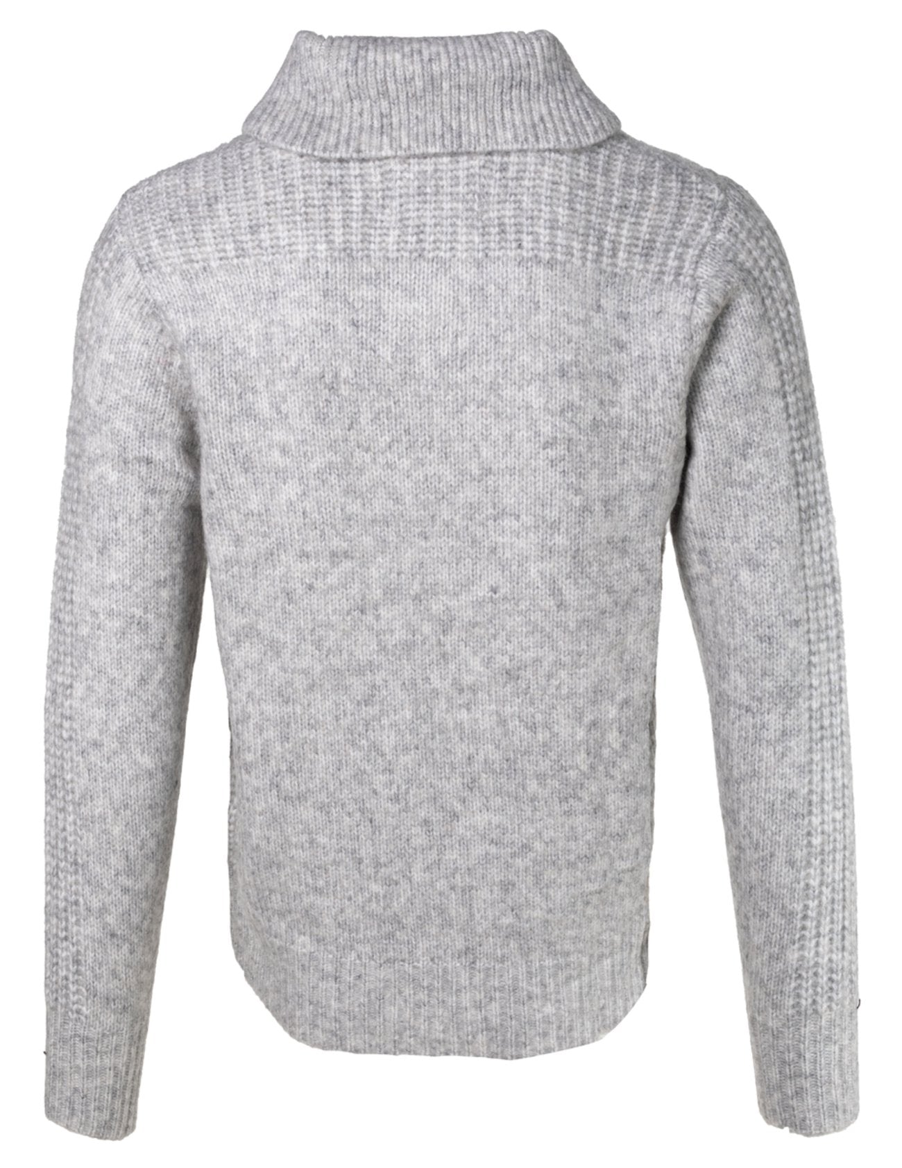 Midweight Triple Blend Shawl Collar Sweater