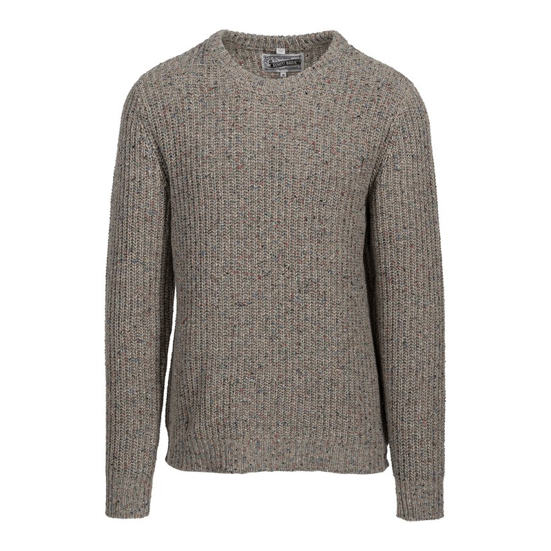 Donegal Crewneck Sweater - Tan