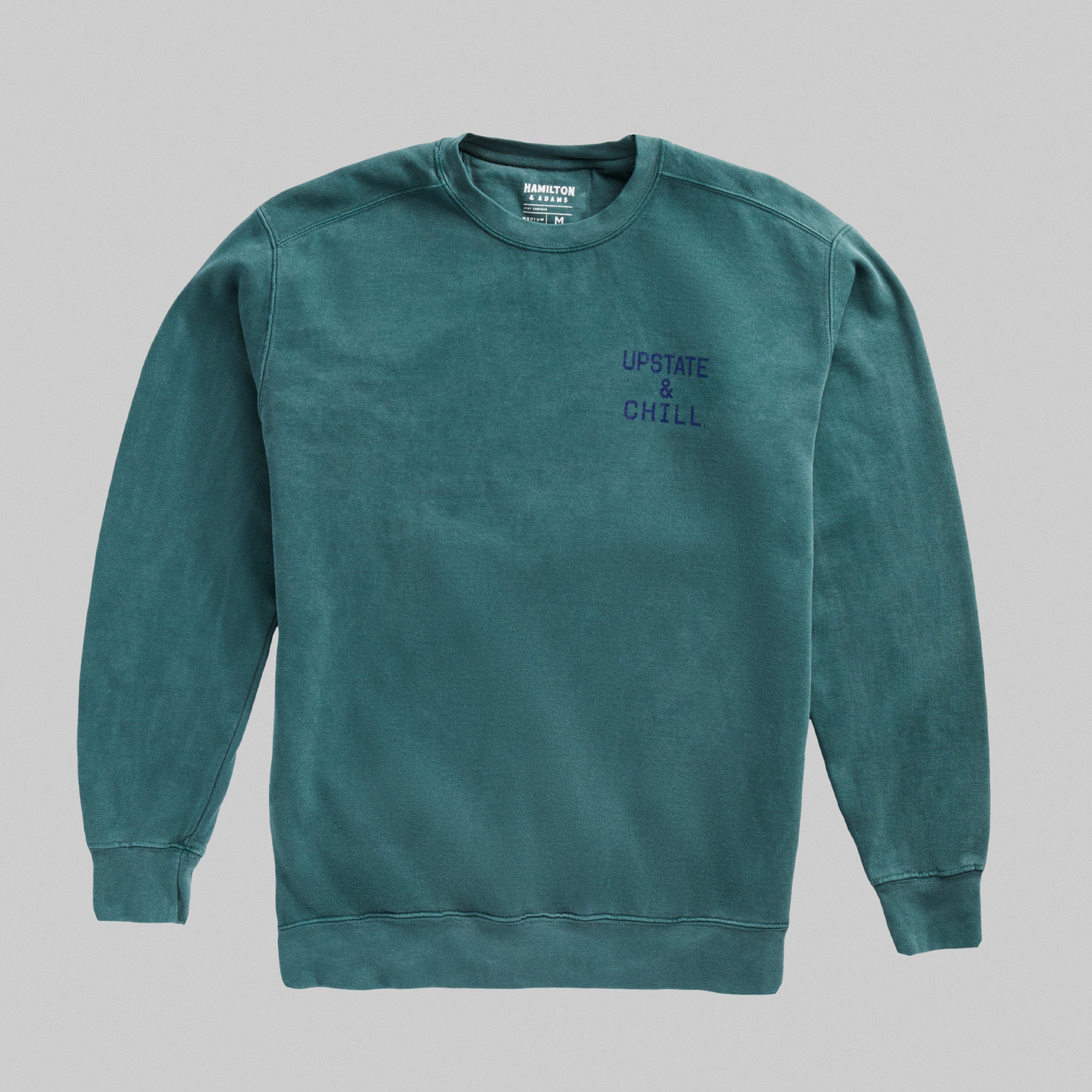 The Heart : Upstate & Chill® Crewneck (Blue Spruce)