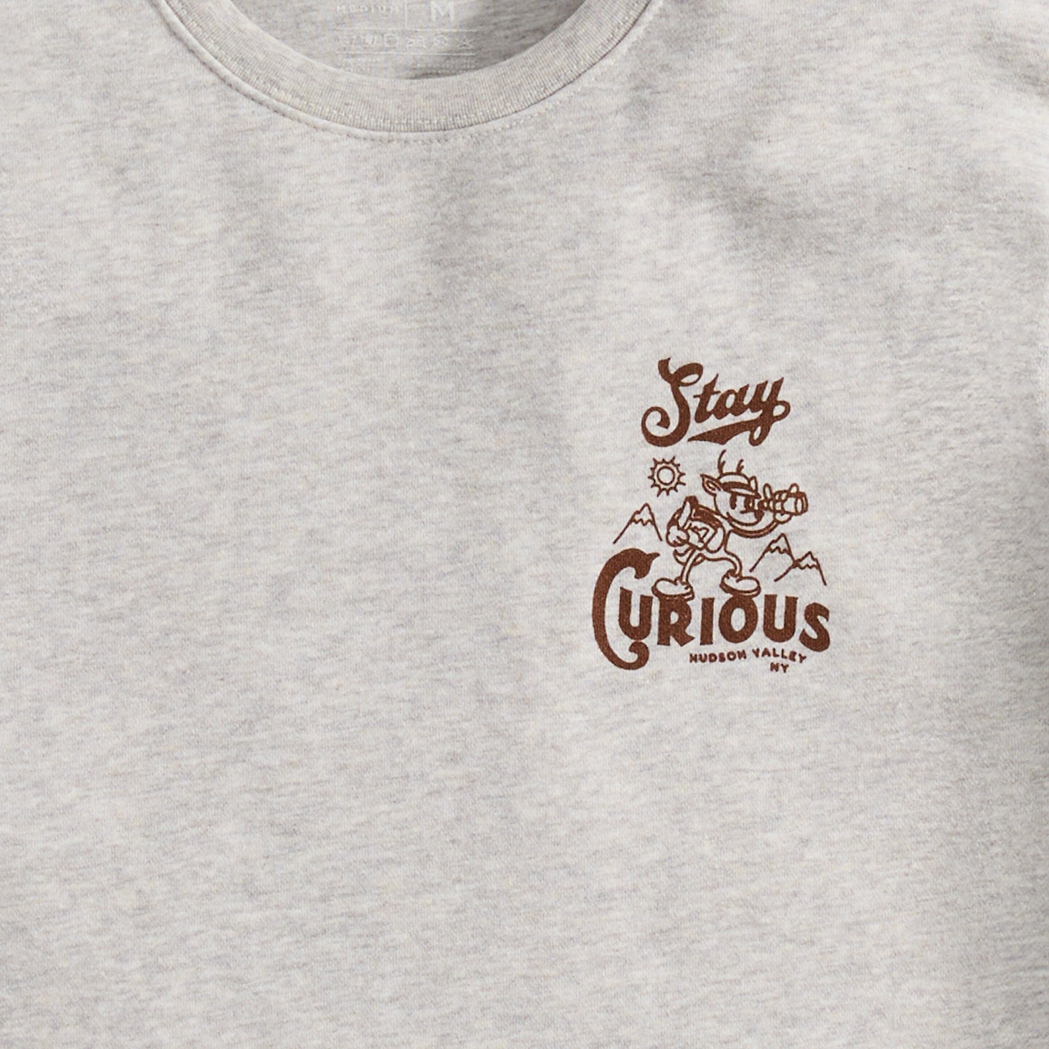 Stay Curious Crewneck