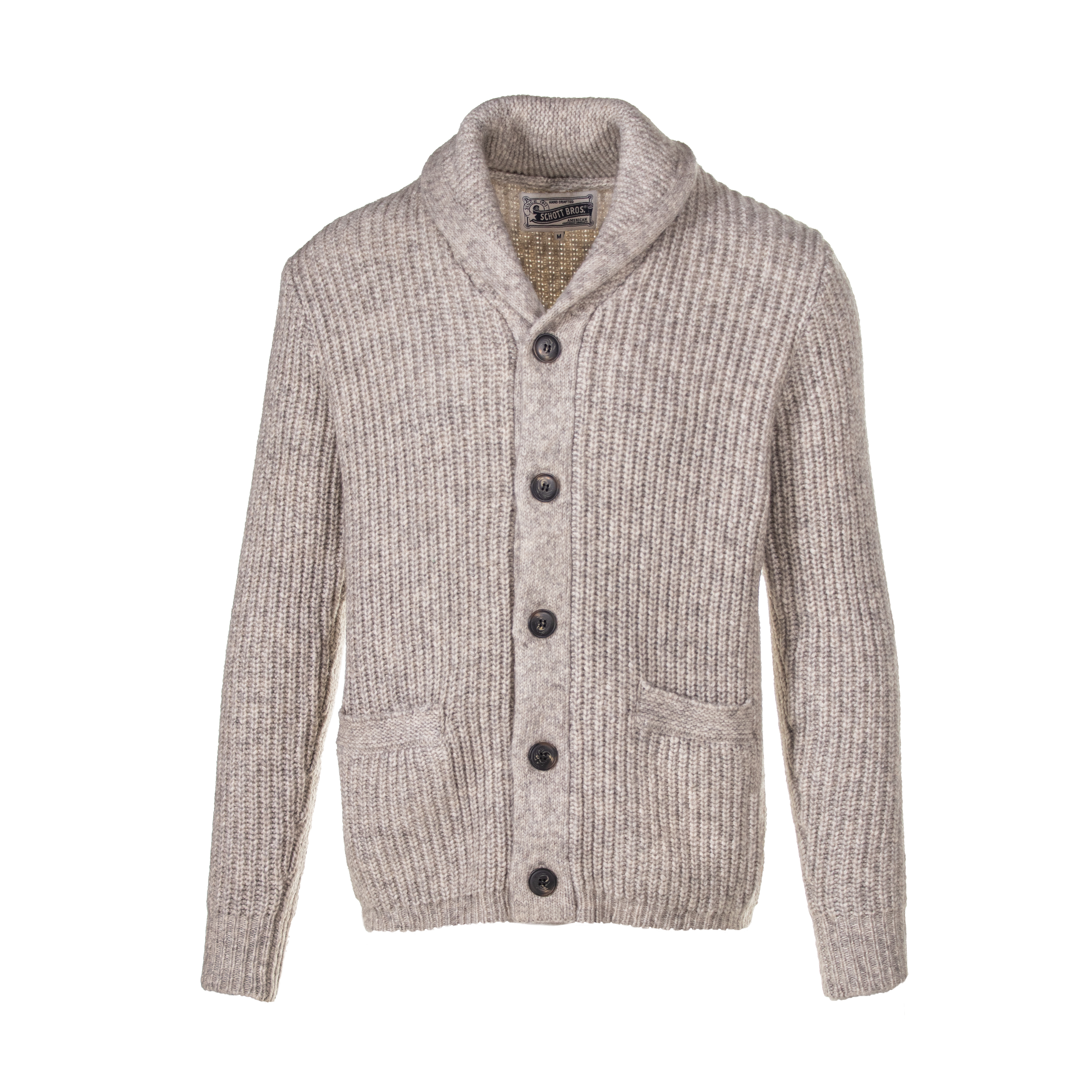Yak Blend Cardigan - Limestone