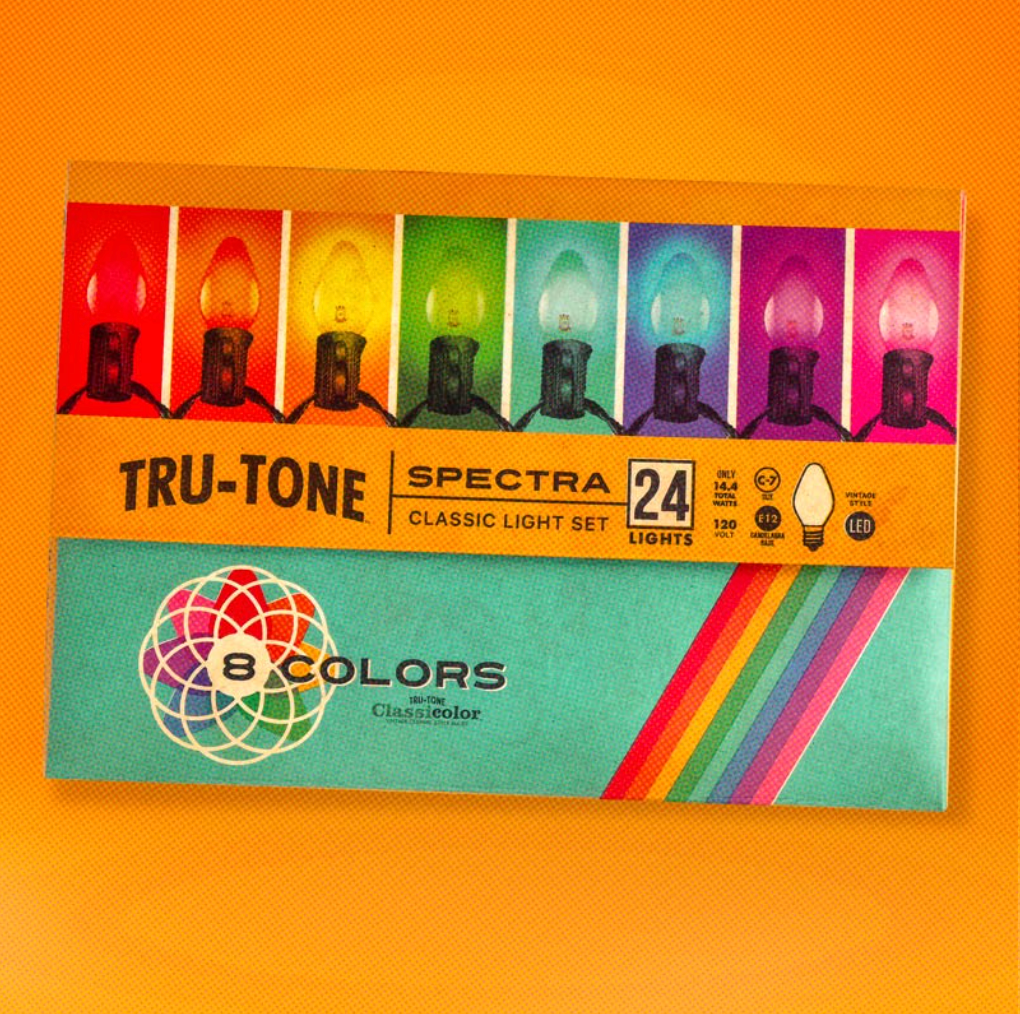 Tru-Tone Lights - Spectra 8 Color Rainbow Light Set