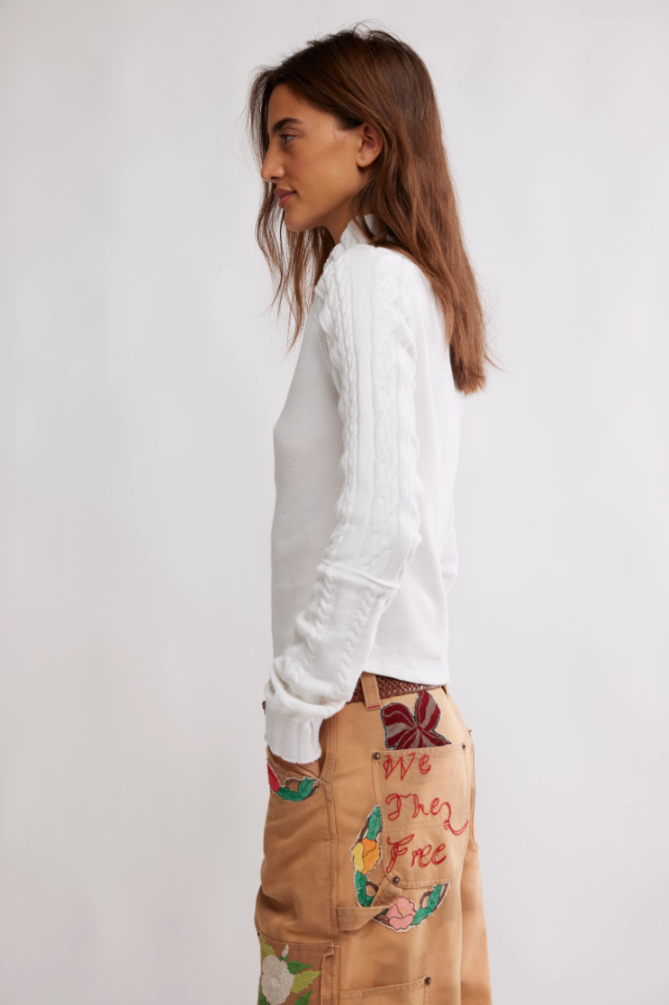 WTF Breezy Swit in Ivory