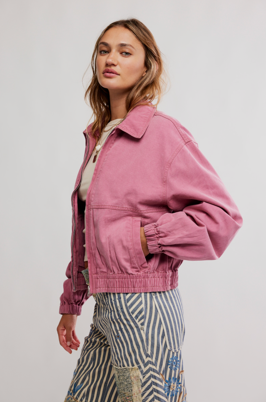 Birdie Jacket - Rose Raisin