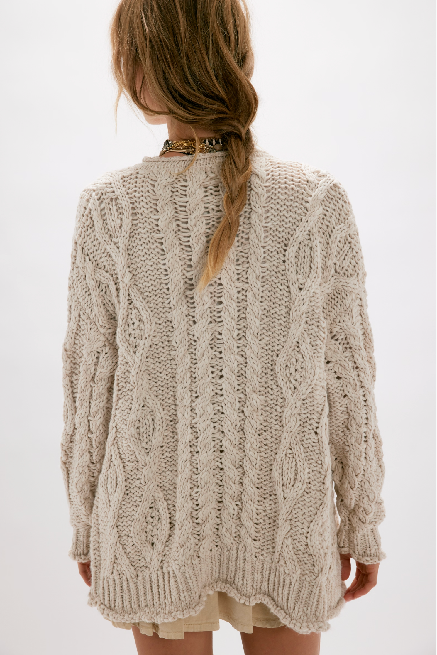 Opal Cardigan in Tea