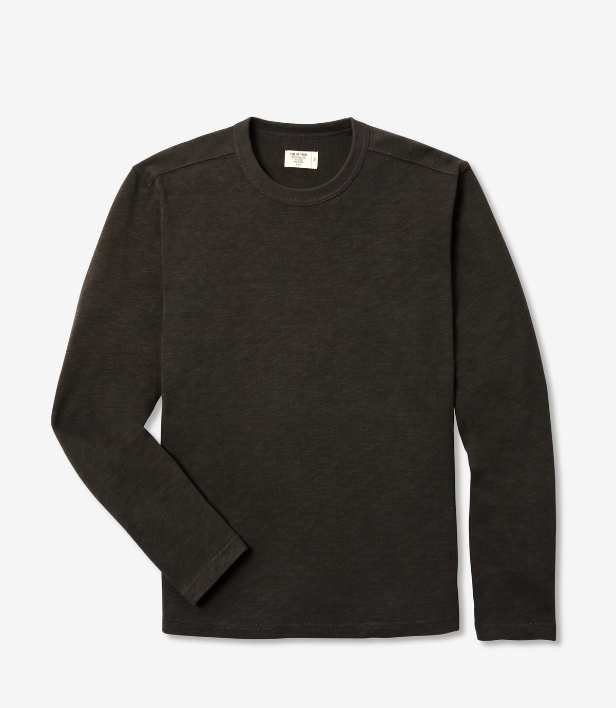 Industry Heavy Weight Long Sleeve Tee - Coal