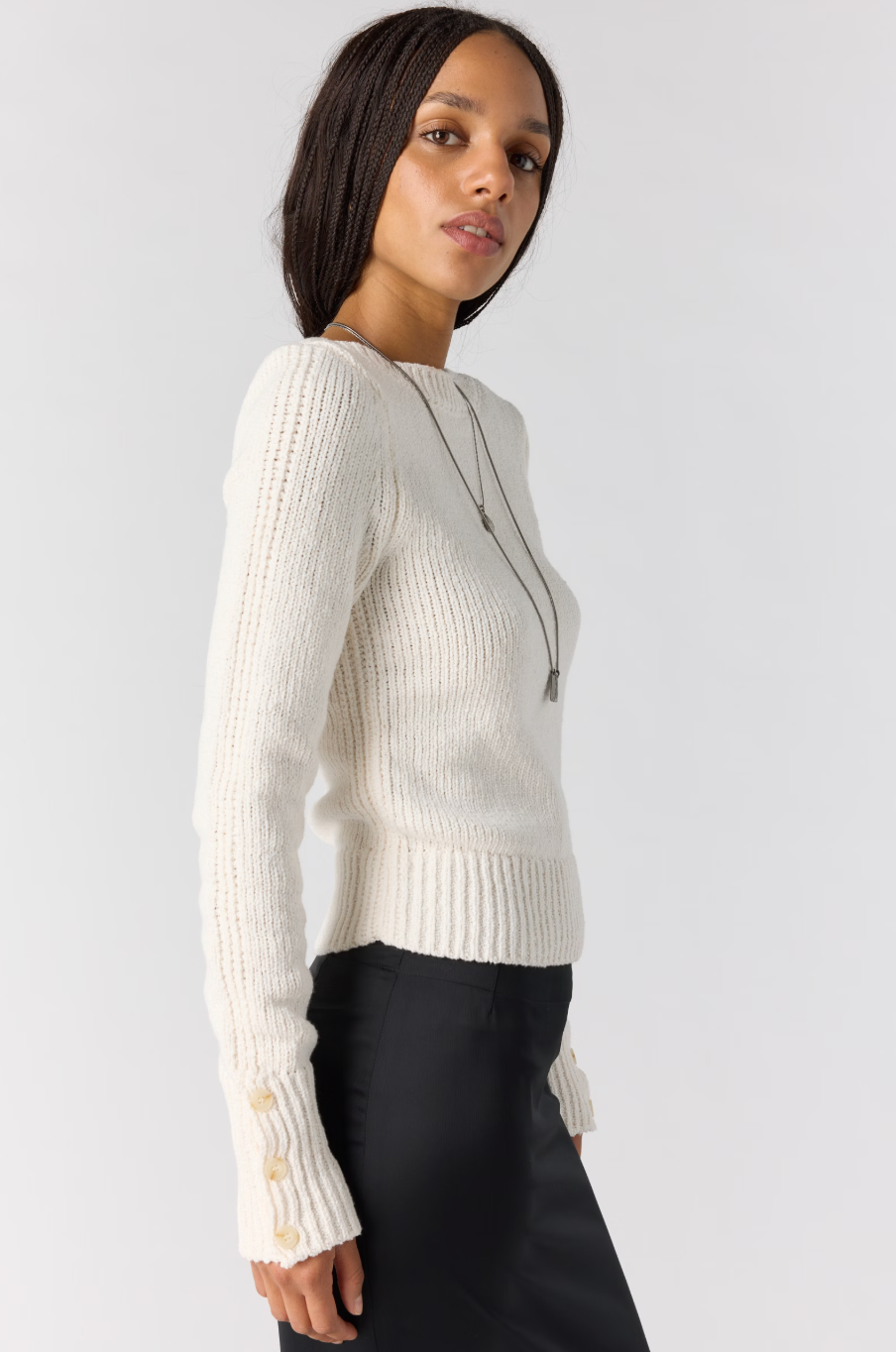 Mila Pullover in Sugar Swizzle