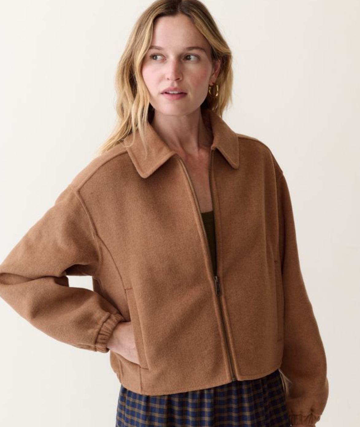 Margot Wool Jacket - Camel