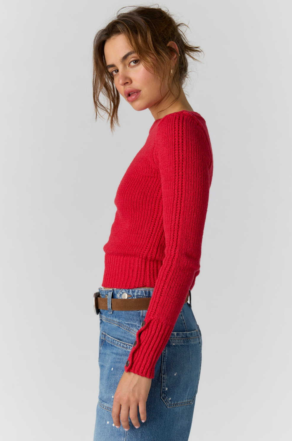 Mila Pullover in Salsa
