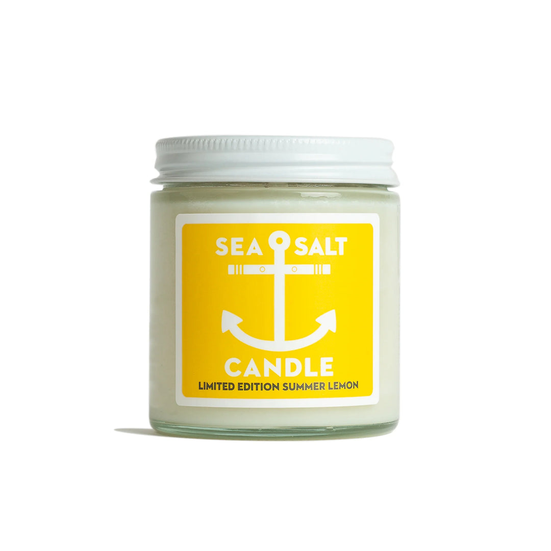 Sea Salt Summer Lemon 4oz Candle