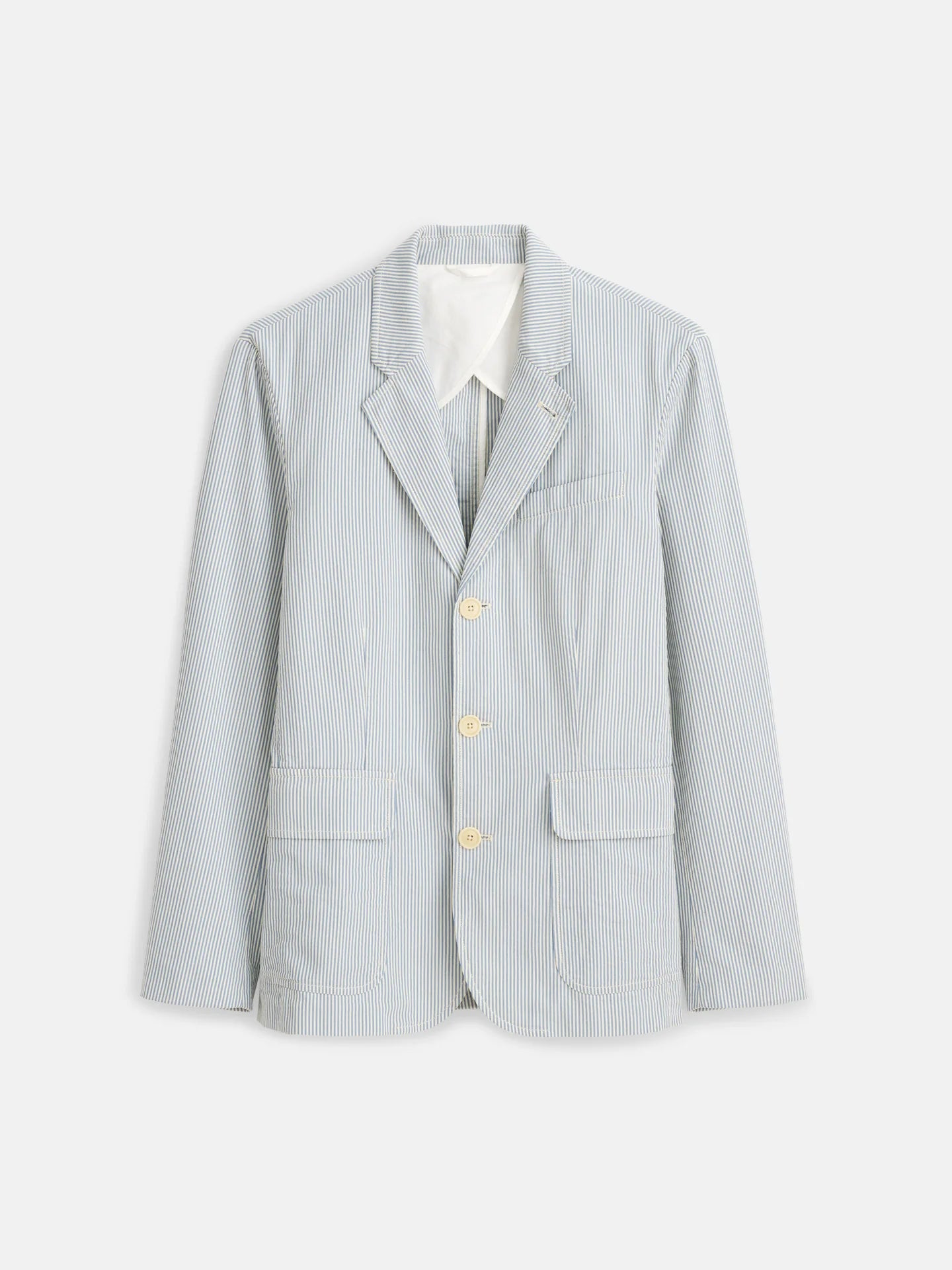 Mill Blazer in Seersucker