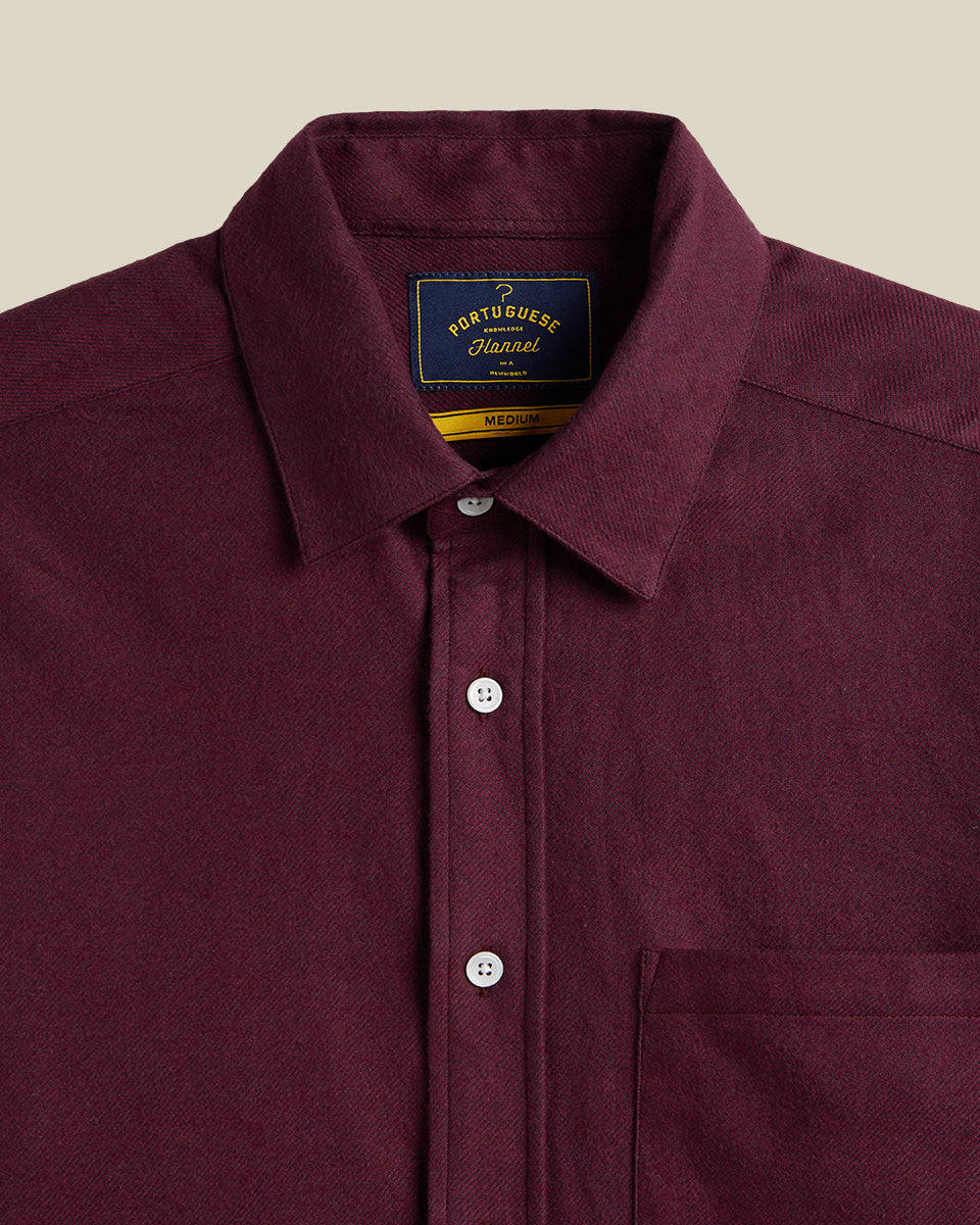 Teca 2.0 Long Sleeve Shirt - Bordeaux
