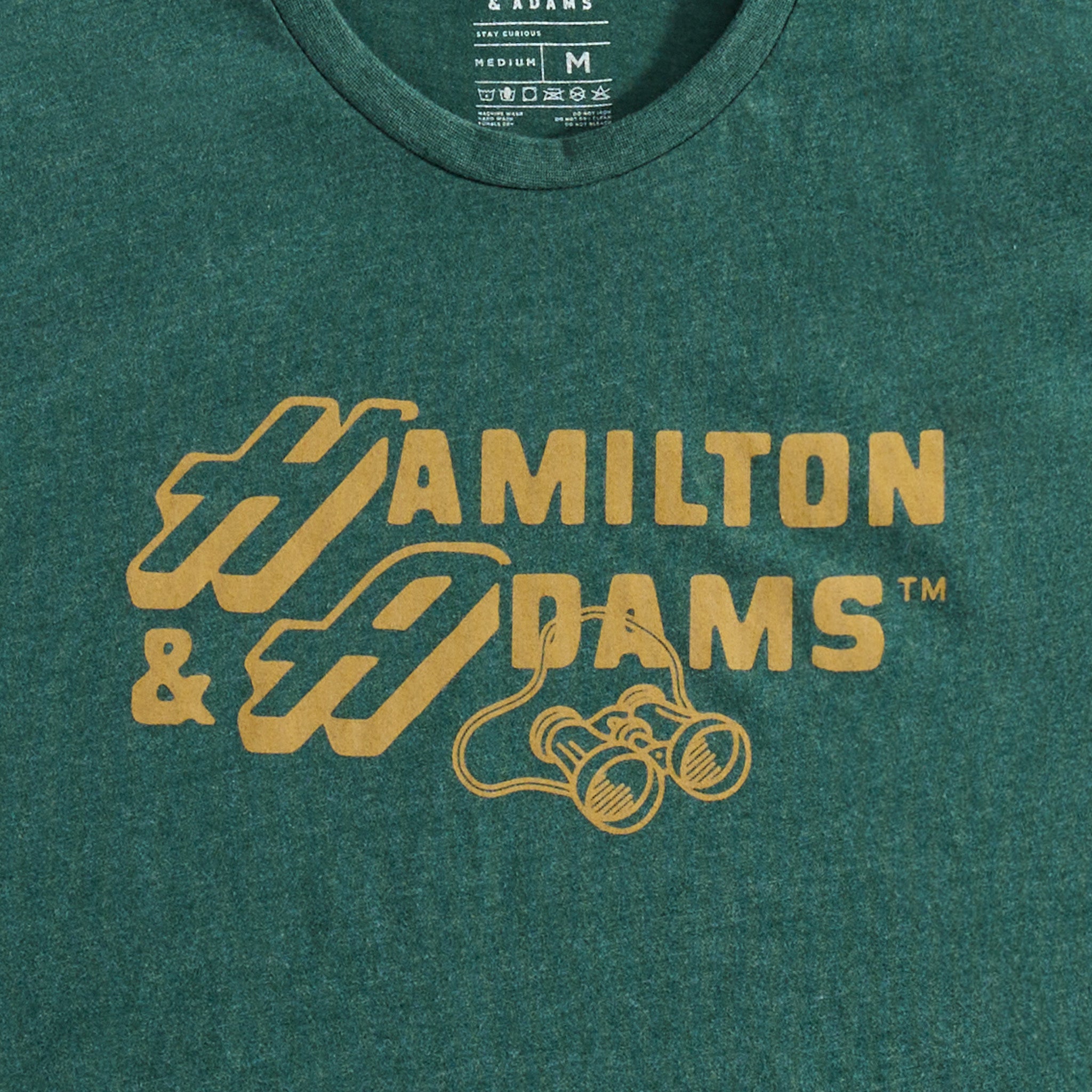 Hamilton & Adams™ T: Heather Forest Green