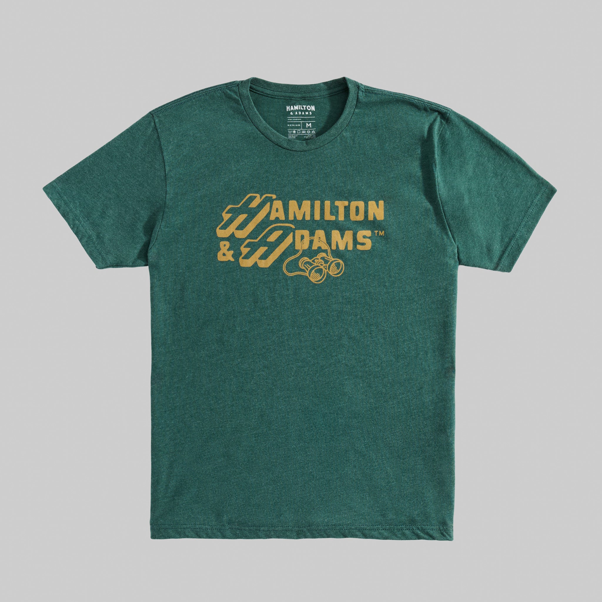 Hamilton & Adams™ T: Heather Forest Green