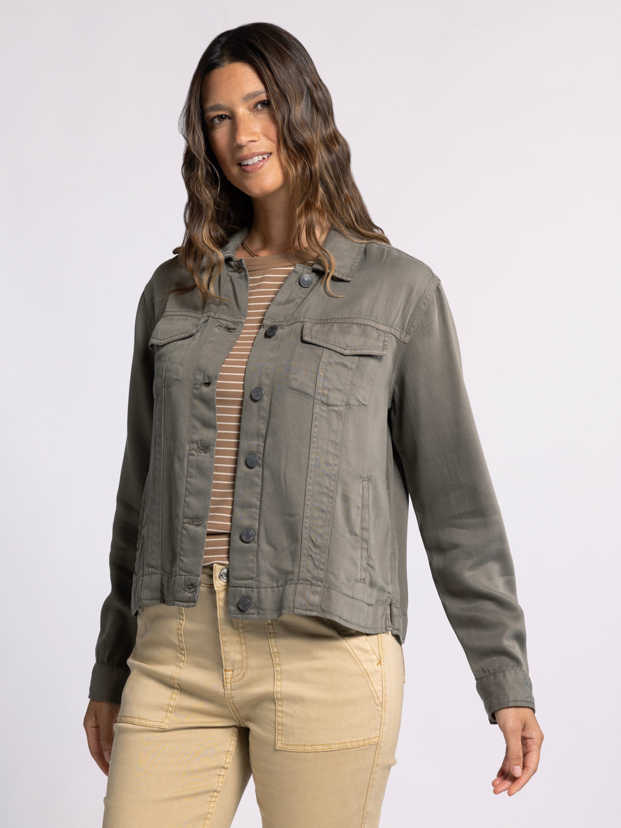 Jackie Jacket - Dusty Olive