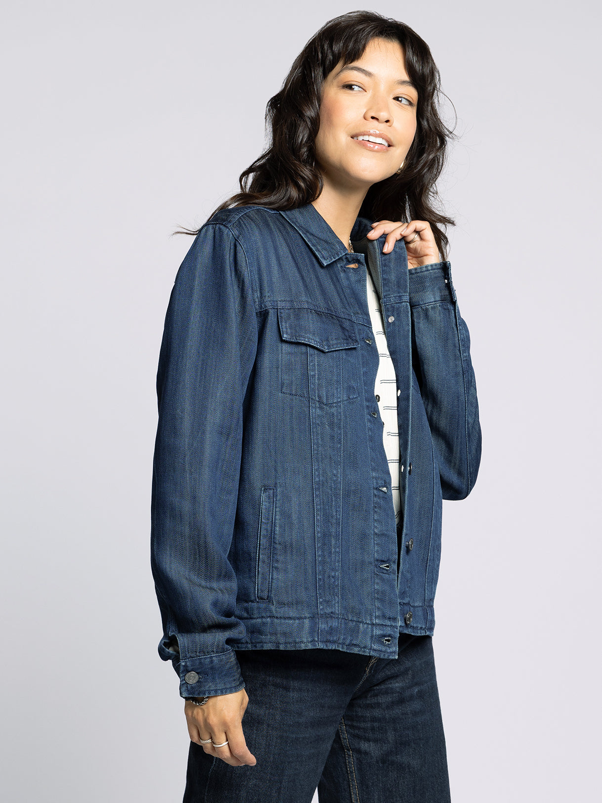 Jackie Jacket - Ink Wash