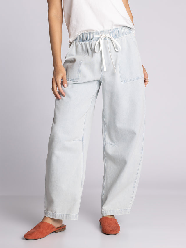 Emerald Pants - Aqua Wash