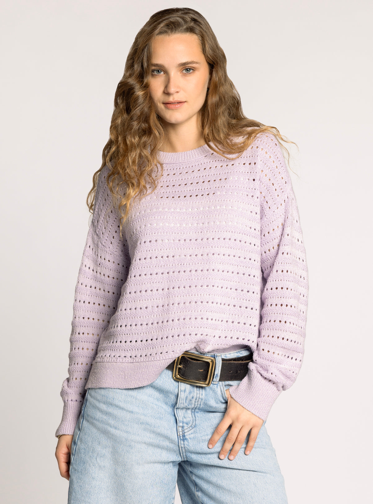 Robin Sweater - Petal Lilac