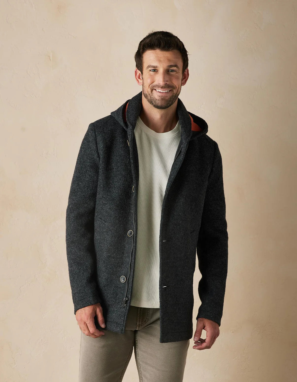 Balboa City Peacoat - Grey