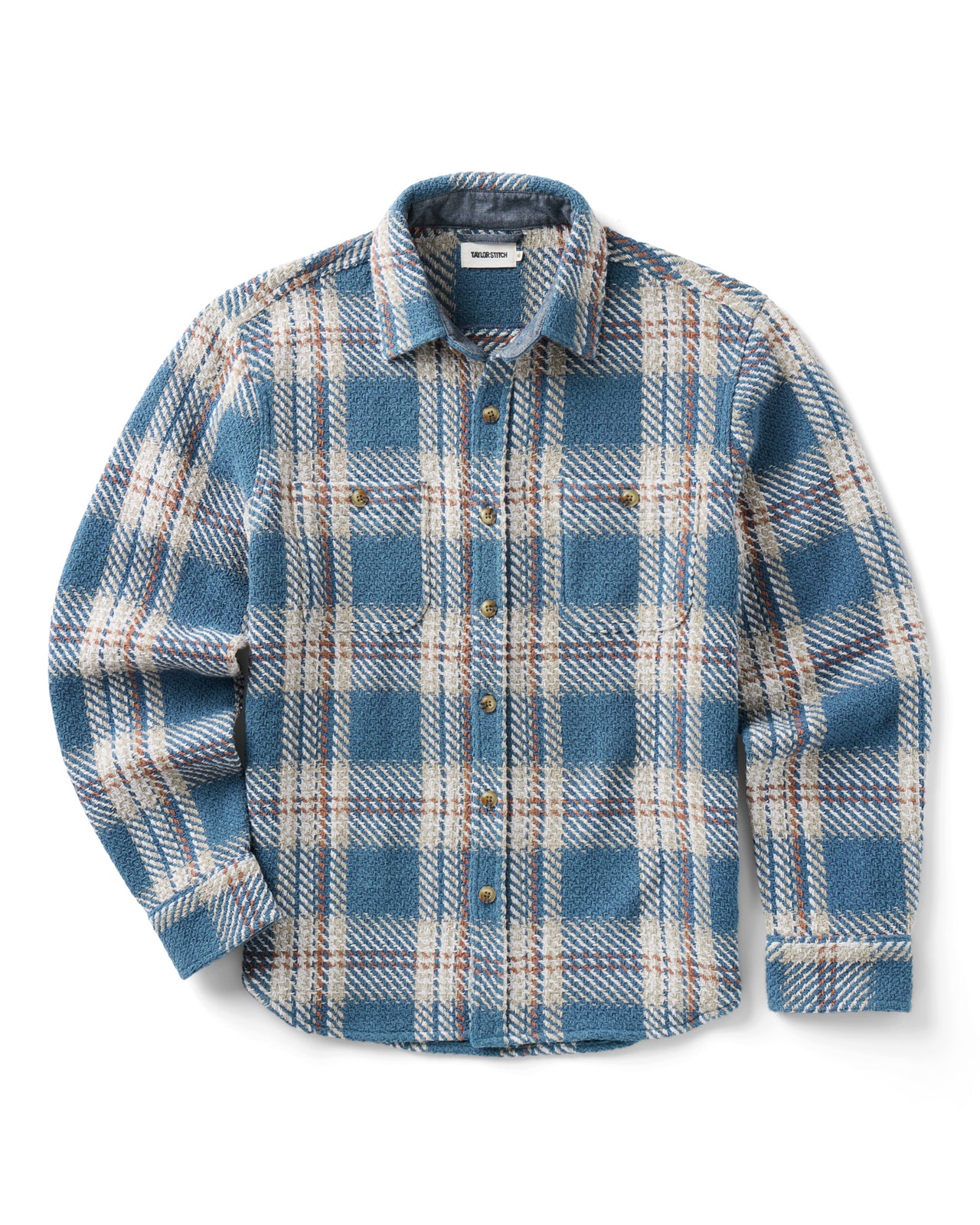 The Cutter Overshirt in Ocean Plaid
