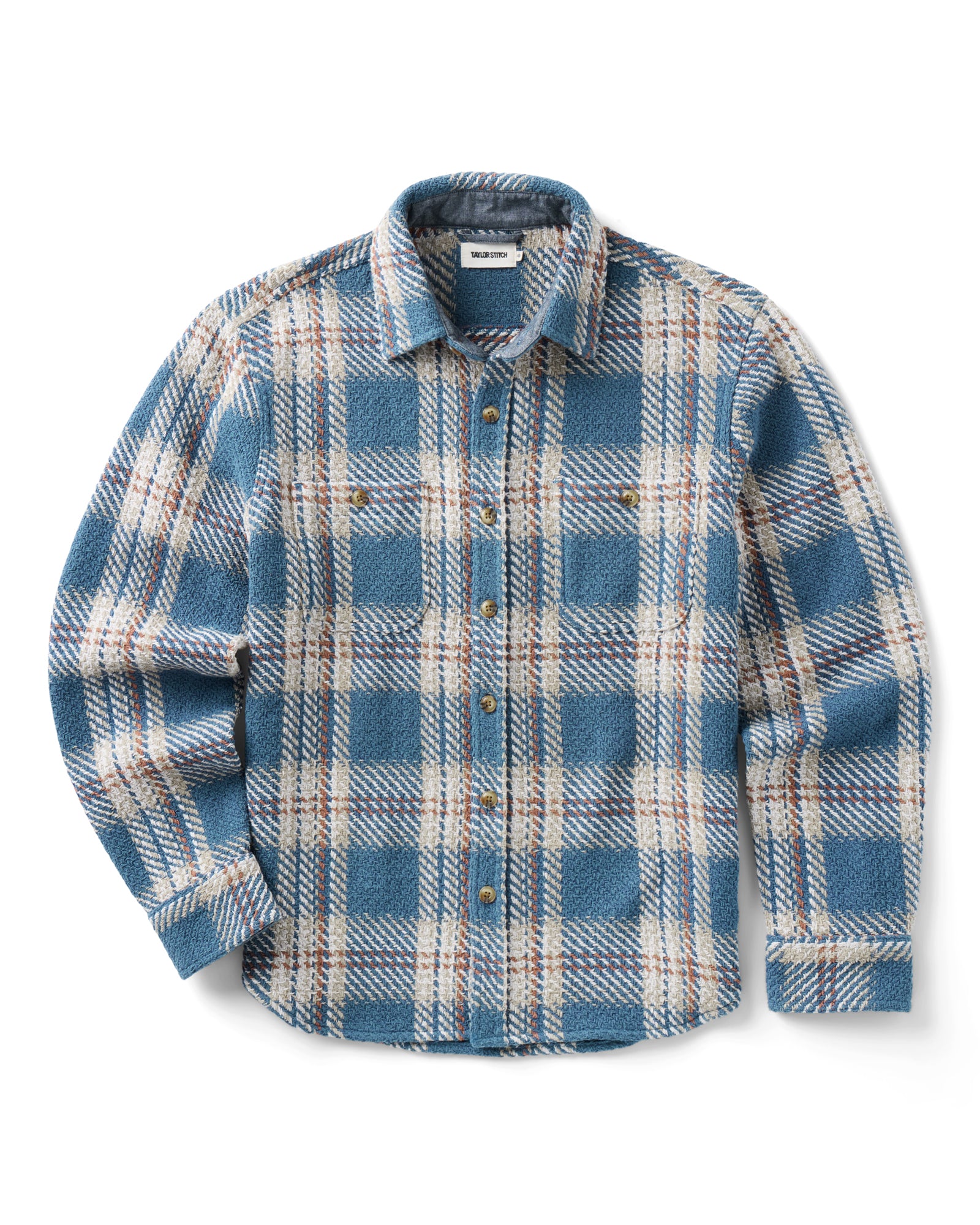 The Cutter Overshirt in Ocean Plaid