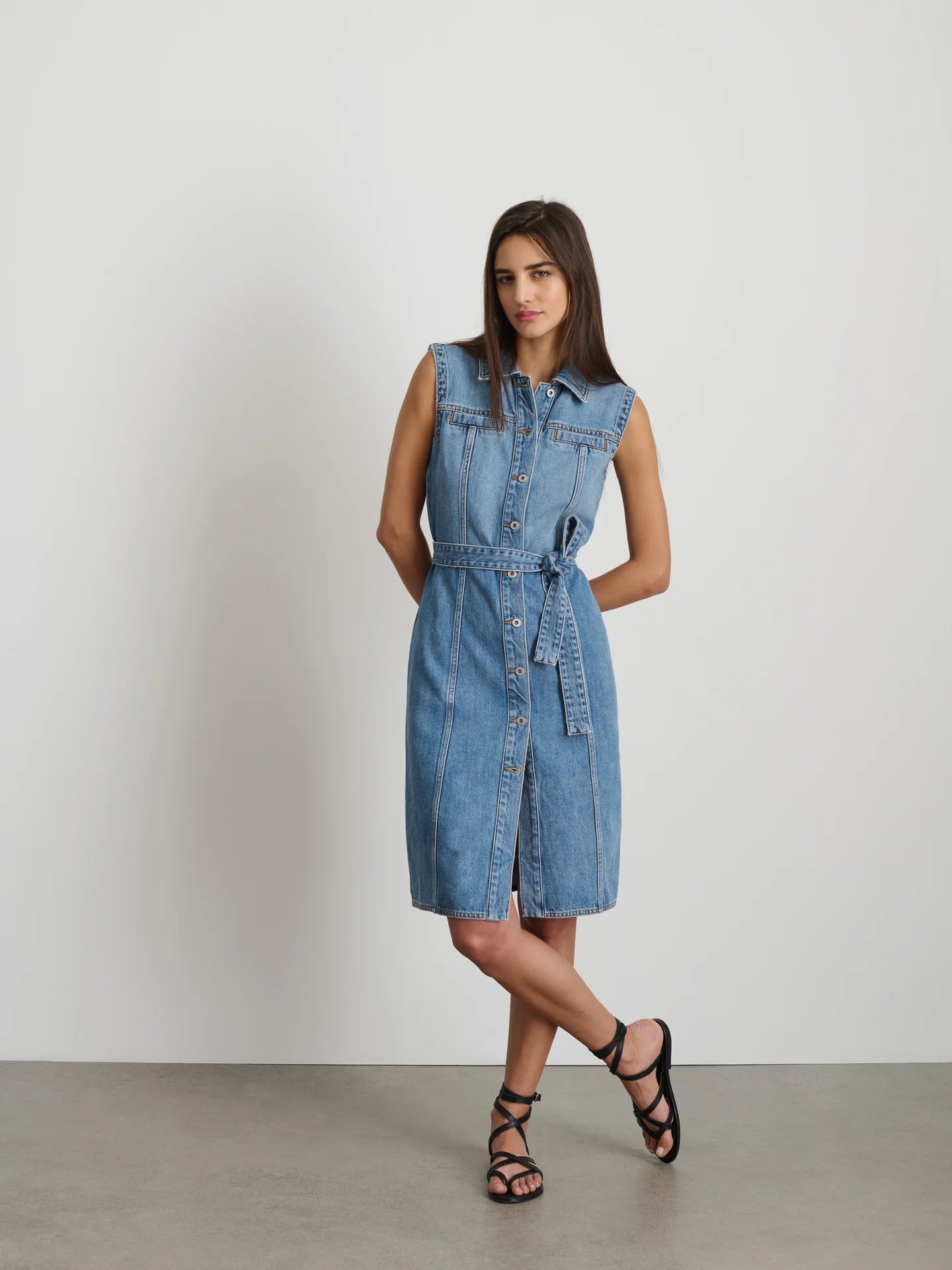 Adeline Denim Dress