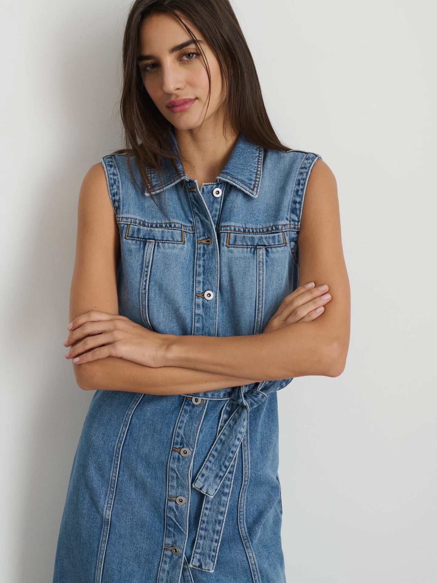 Adeline Denim Dress