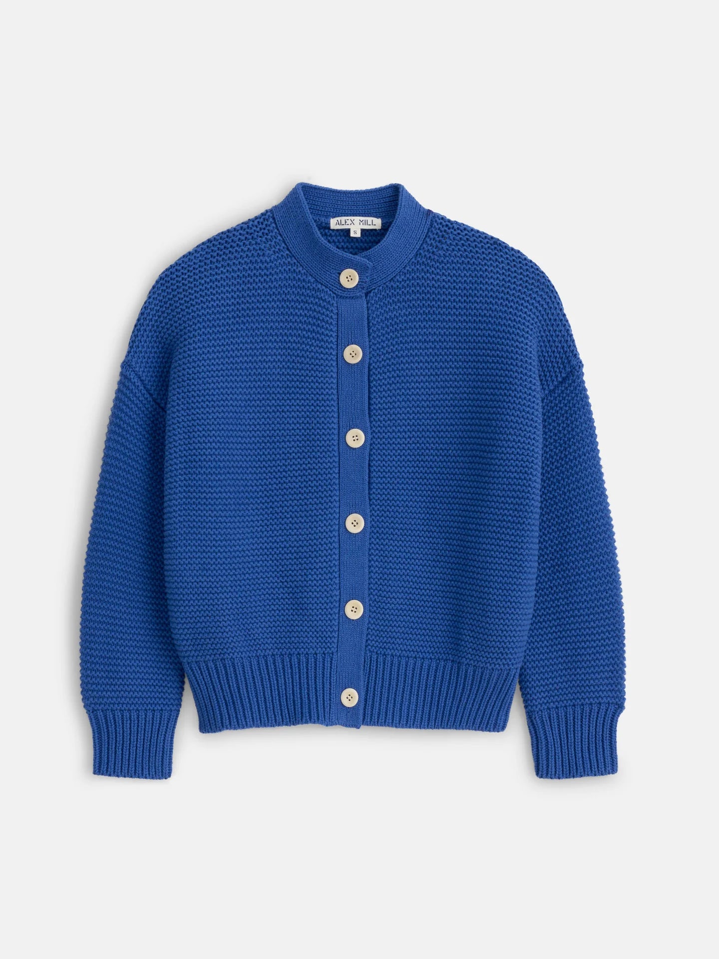 Nico Cardigan in Cotton - Cosmic Blue