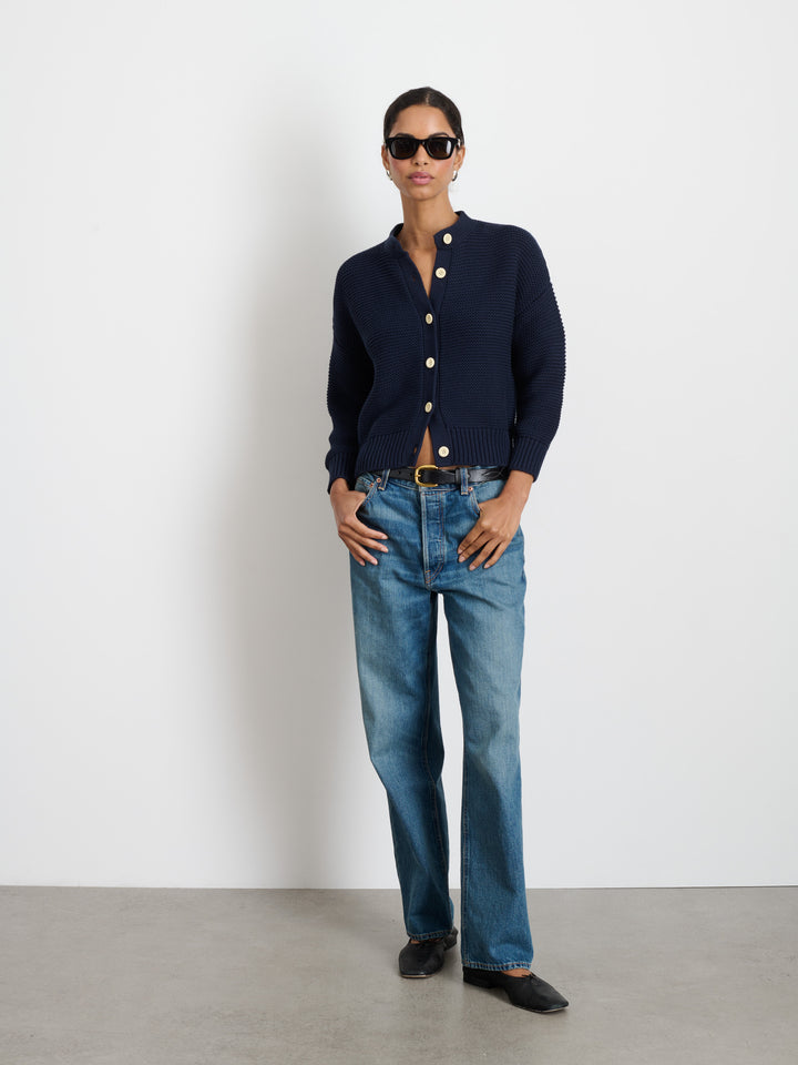 Nico Chunky Cardigan - Dark Navy
