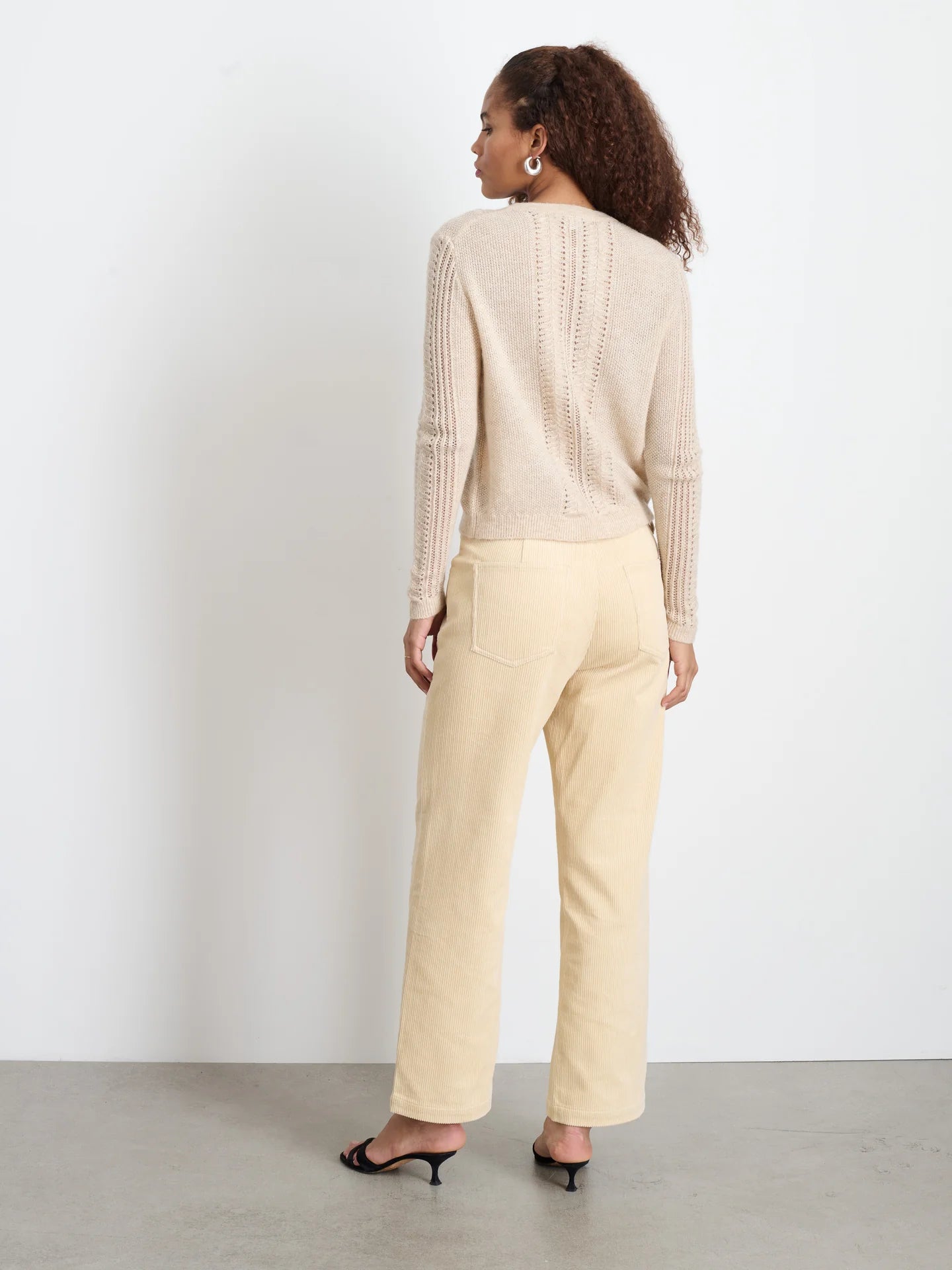 Camden Pant in Corduroy - Light Bone