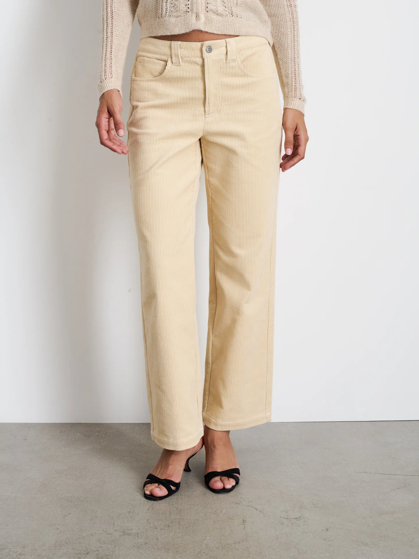 Camden Pant in Corduroy - Light Bone