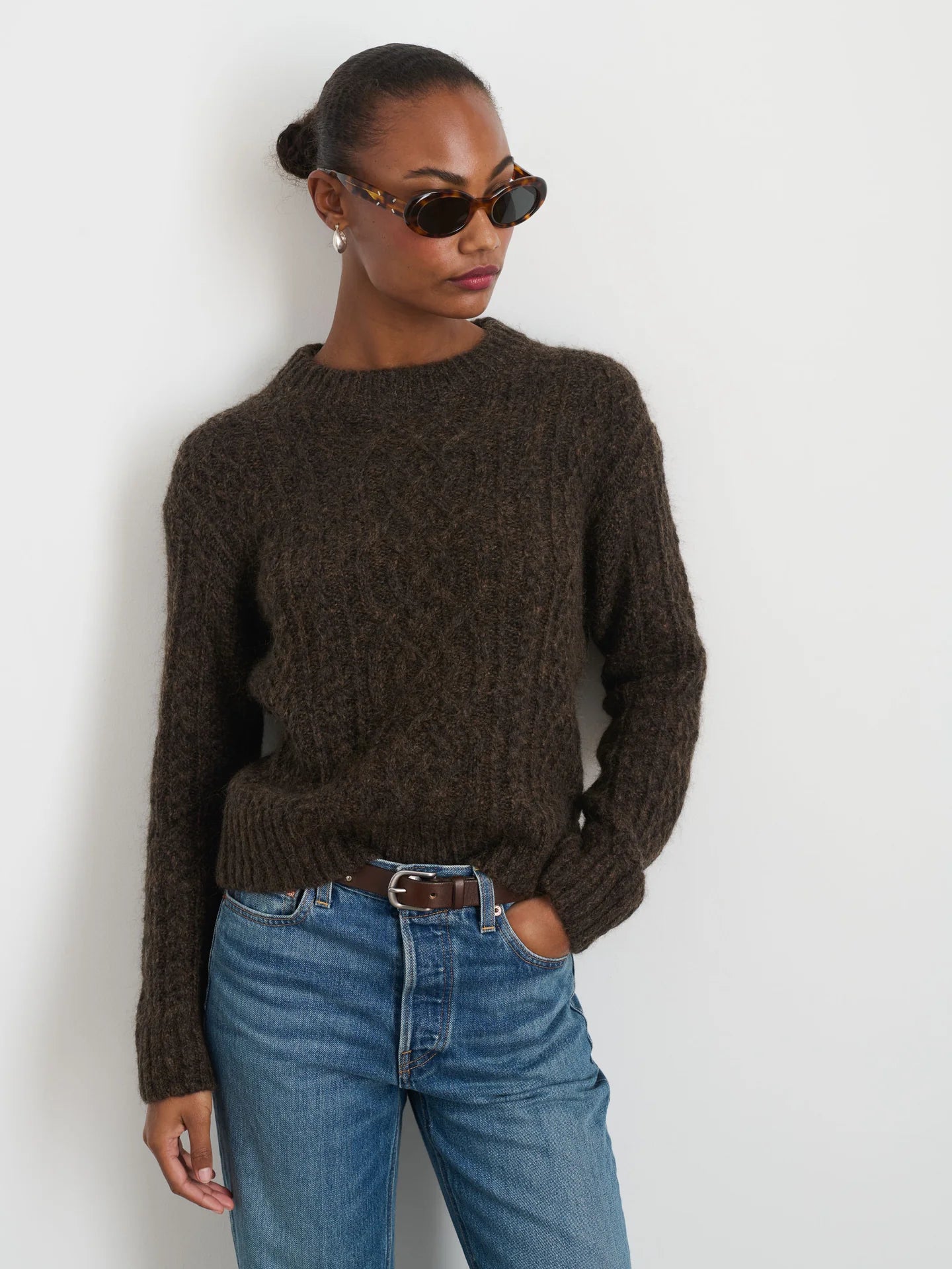 Catskill Sweater - Dark Timber