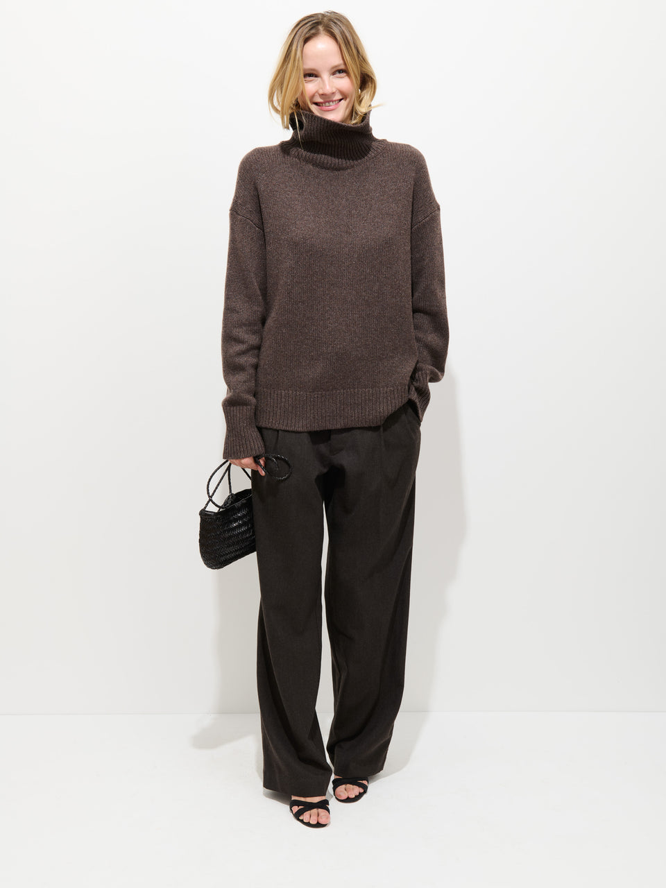 Nottinghill Turtleneck Sweater - Molasses