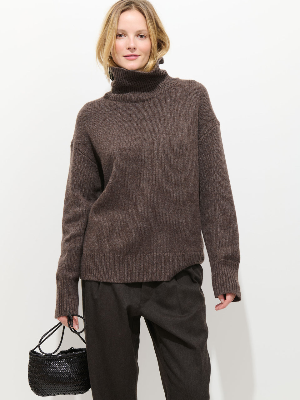 Nottinghill Turtleneck Sweater - Molasses