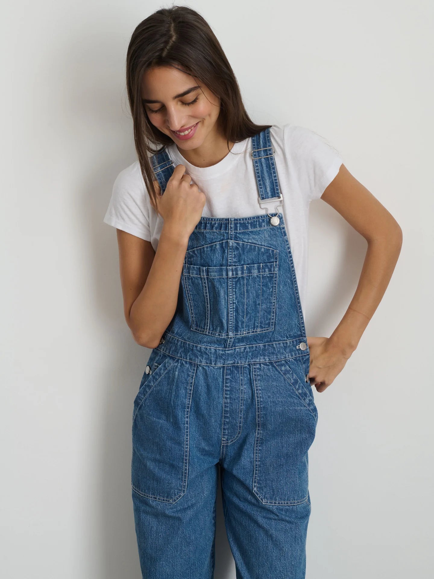 Lili Overall in Denim