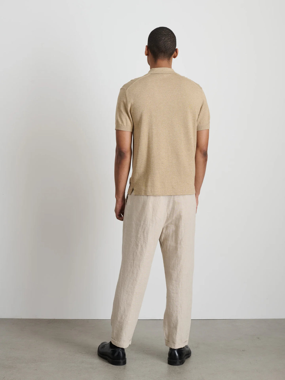 Aldrich Knit Shirt in Hemp Cotton