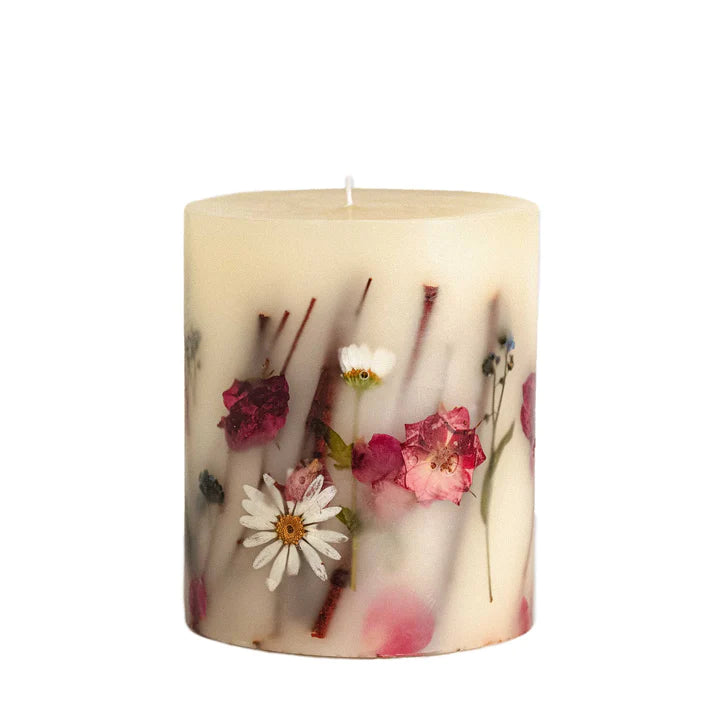 5.5" Small Round Botanical Candle