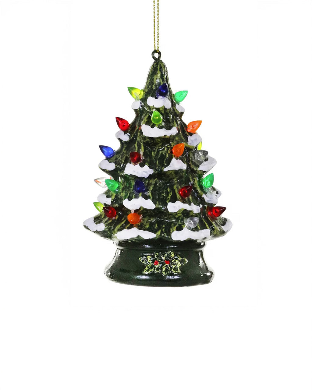 Vintage Ceramic Tree Ornament