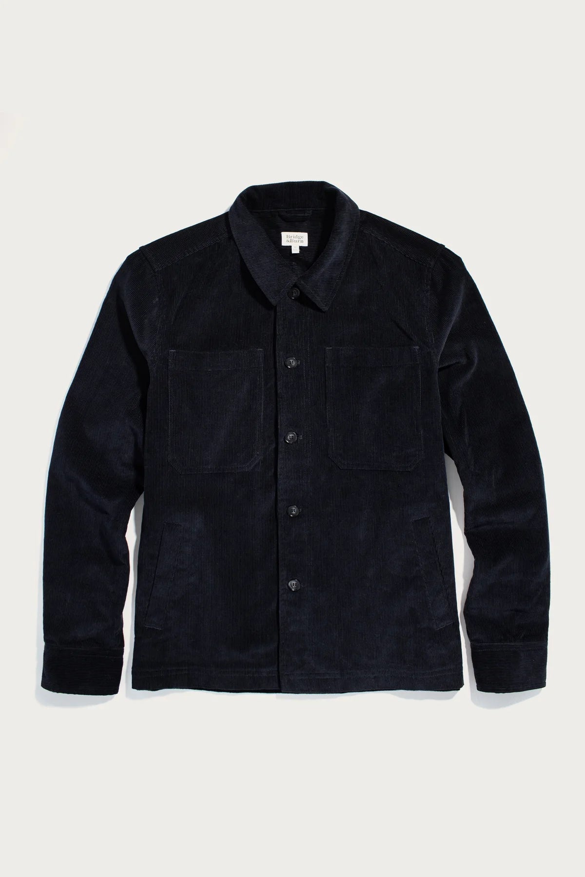 Banks Shirt Jacket - Midnight Blue Corduroy